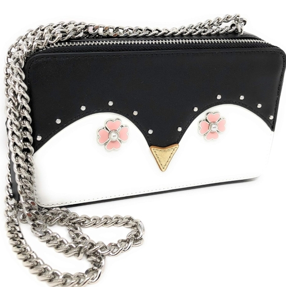 kate spade Handbags - ❤️ Relisted Kate Spade Frosty Penguin Chain Strap Purse